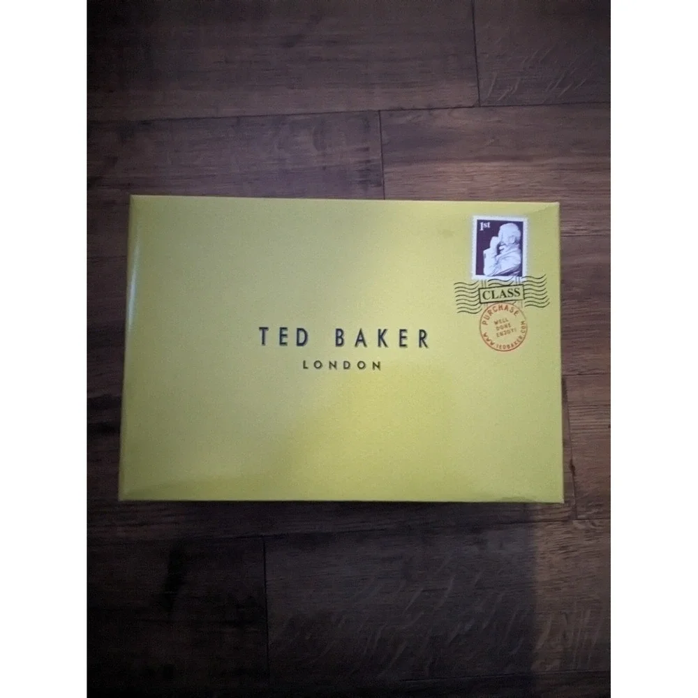 Ted‎ Baker Ryana Tapestry Pointed Toe Bow Pump Camel US Size 8.5